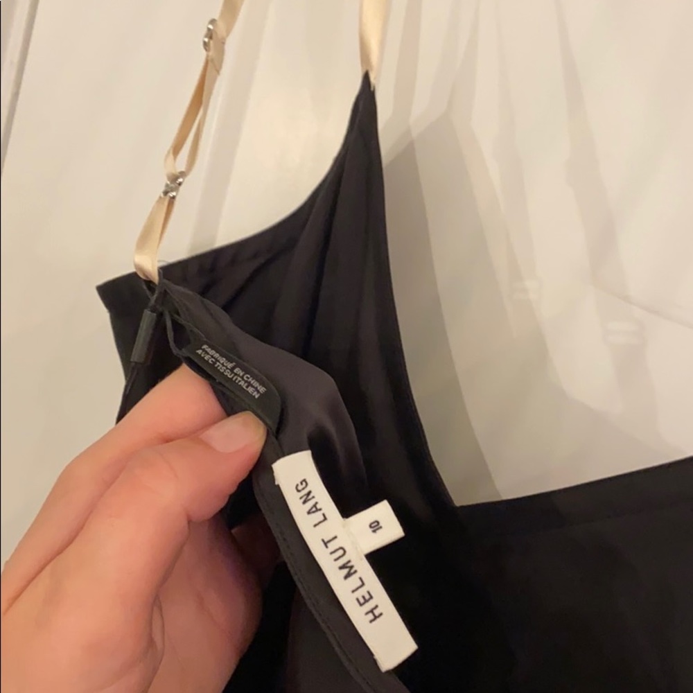 NWT Helmut Lang compact viscose slip dress-size 10 - Picture 7 of 13